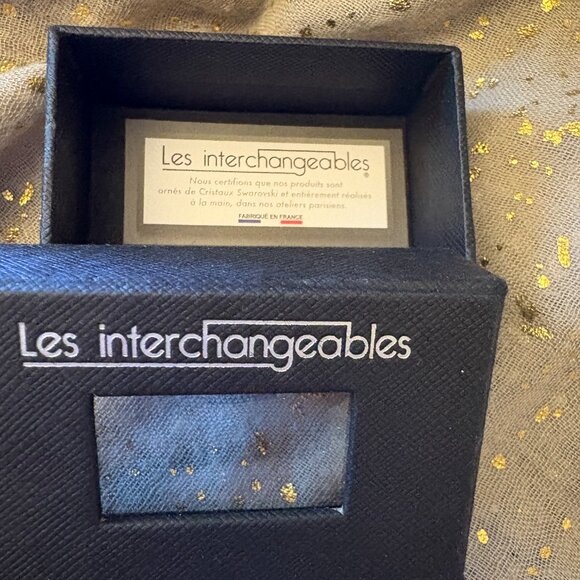 Les Interchangeables Blue Crystal Bracelet - Picture 6 of 6